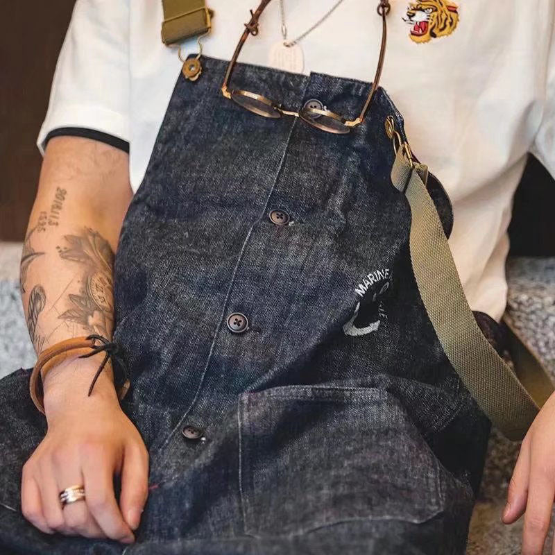 Vintage American Navy Deck Overalls