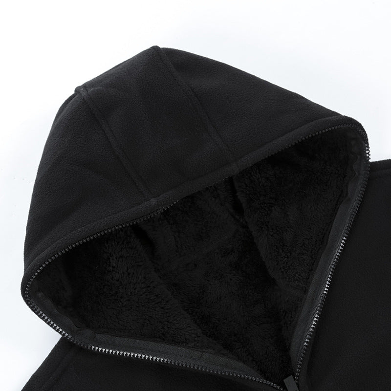Fleece Hooded Jacket
