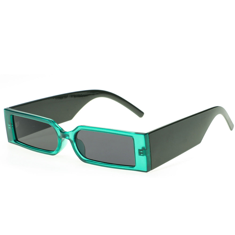 Small Square Frame Jelly Retro Sunglasses