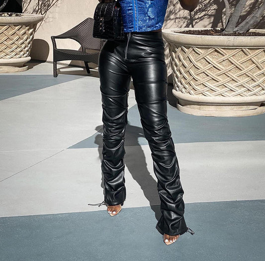 Fashion Street Faux Leather Pants