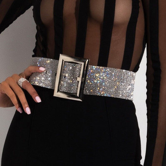 Glittery Girdle Belt