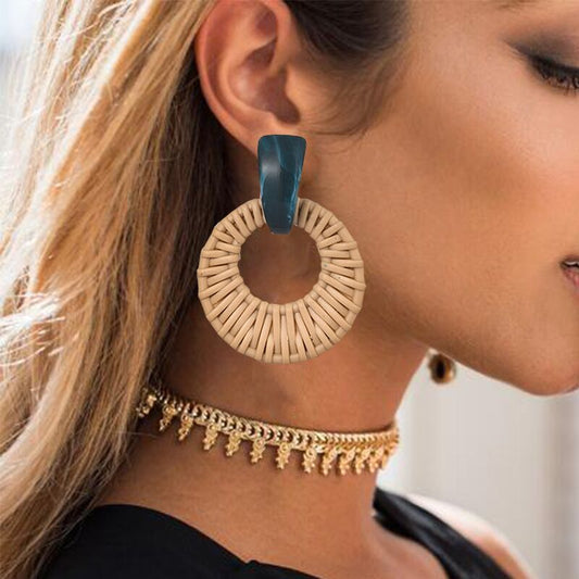 Stylish Round Earrings