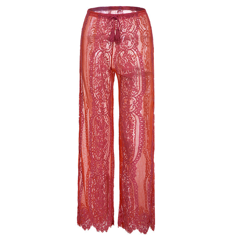 Lace Perspective Pants