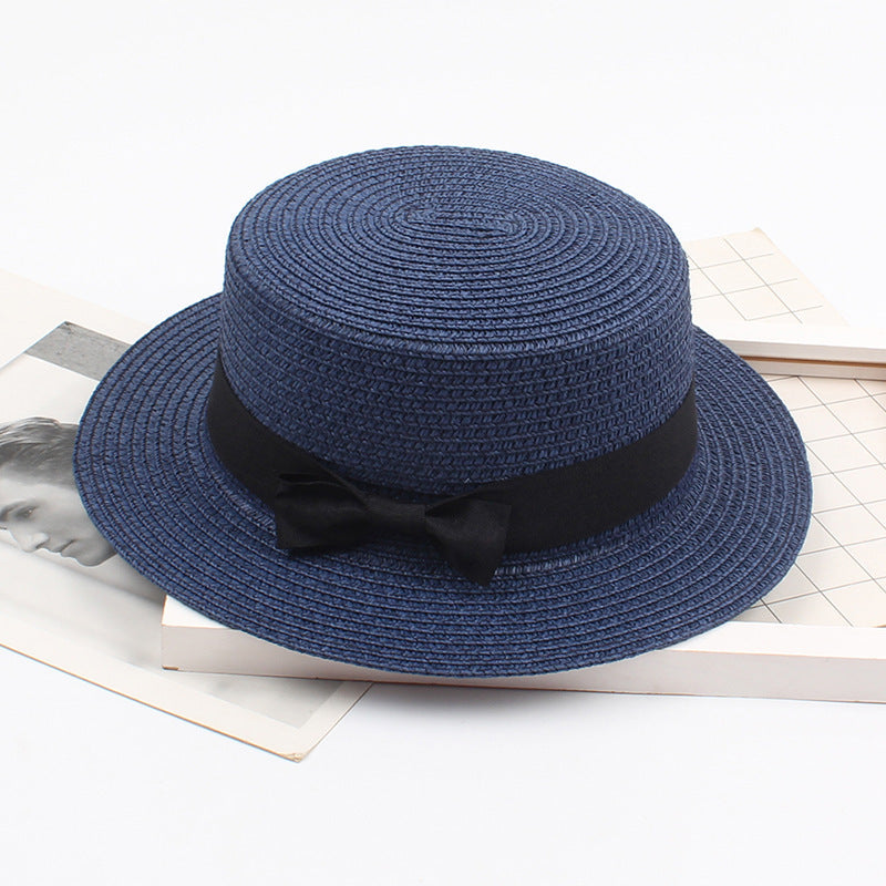 Beach Bow Straw Sun Hat