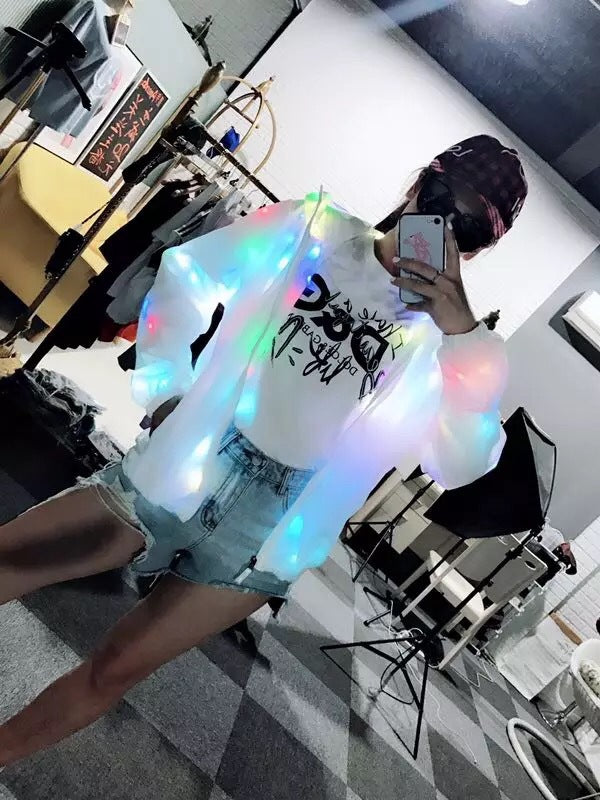 Light Up LED Jacket (Plus Sizes)