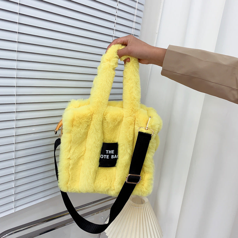 Fluff n Puff Large Capacity Plush Bag aka THE Tote Bag