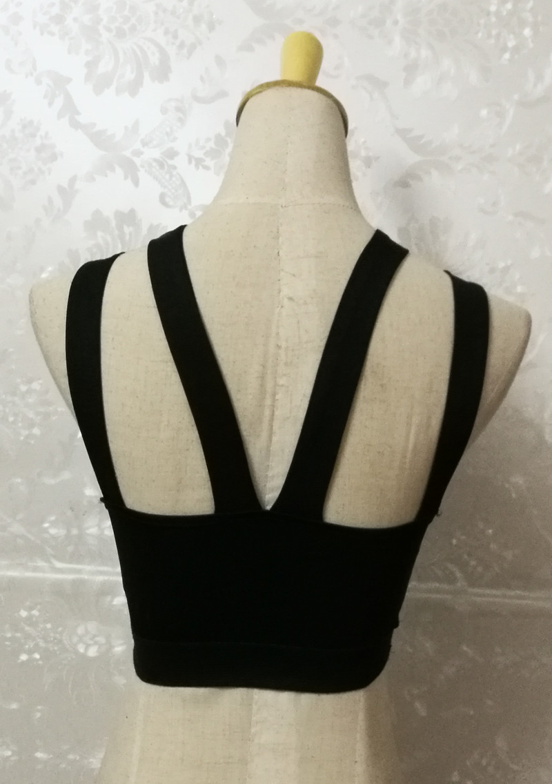 High Impact 4 Strap Workout Top