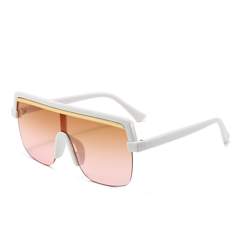 Big Frame Unisex Gradient Sunglasses