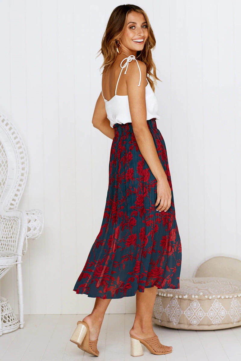 Street Hipster Pleated Skirt