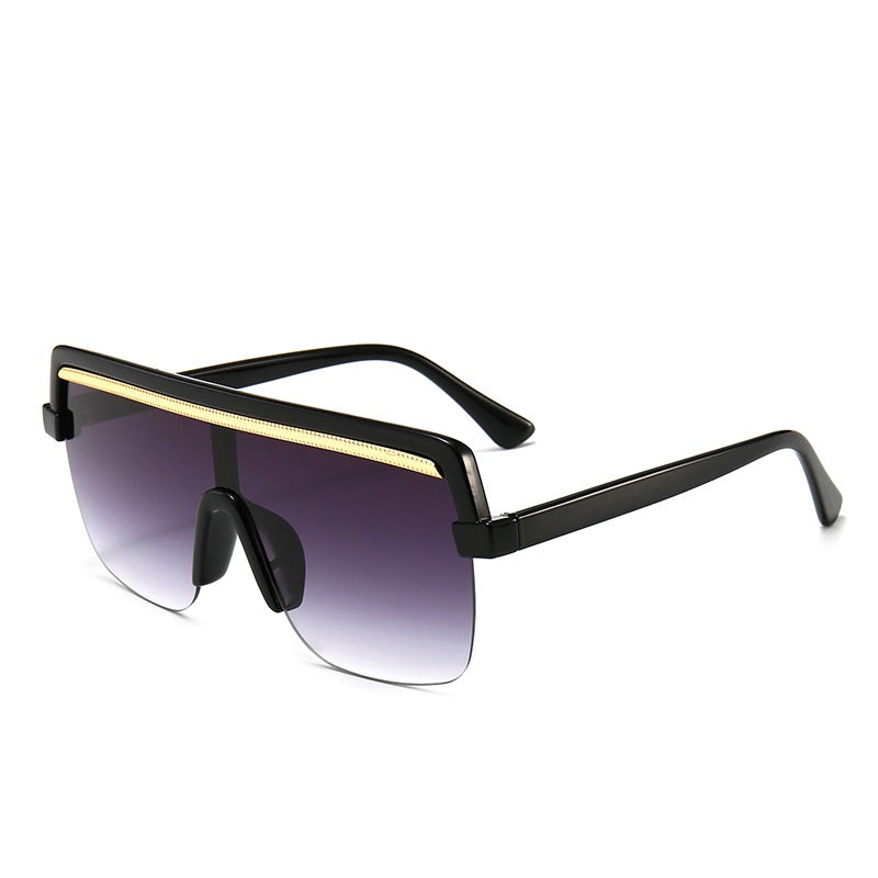 Big Frame Unisex Gradient Sunglasses