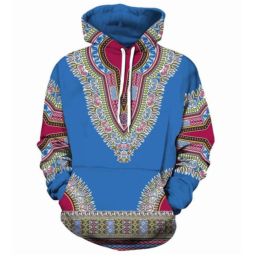 African Folklore 3D Hoodie Sweatshirt