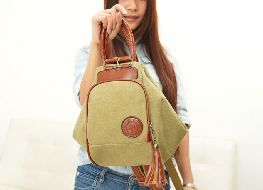 Emery Canvas Backpack
