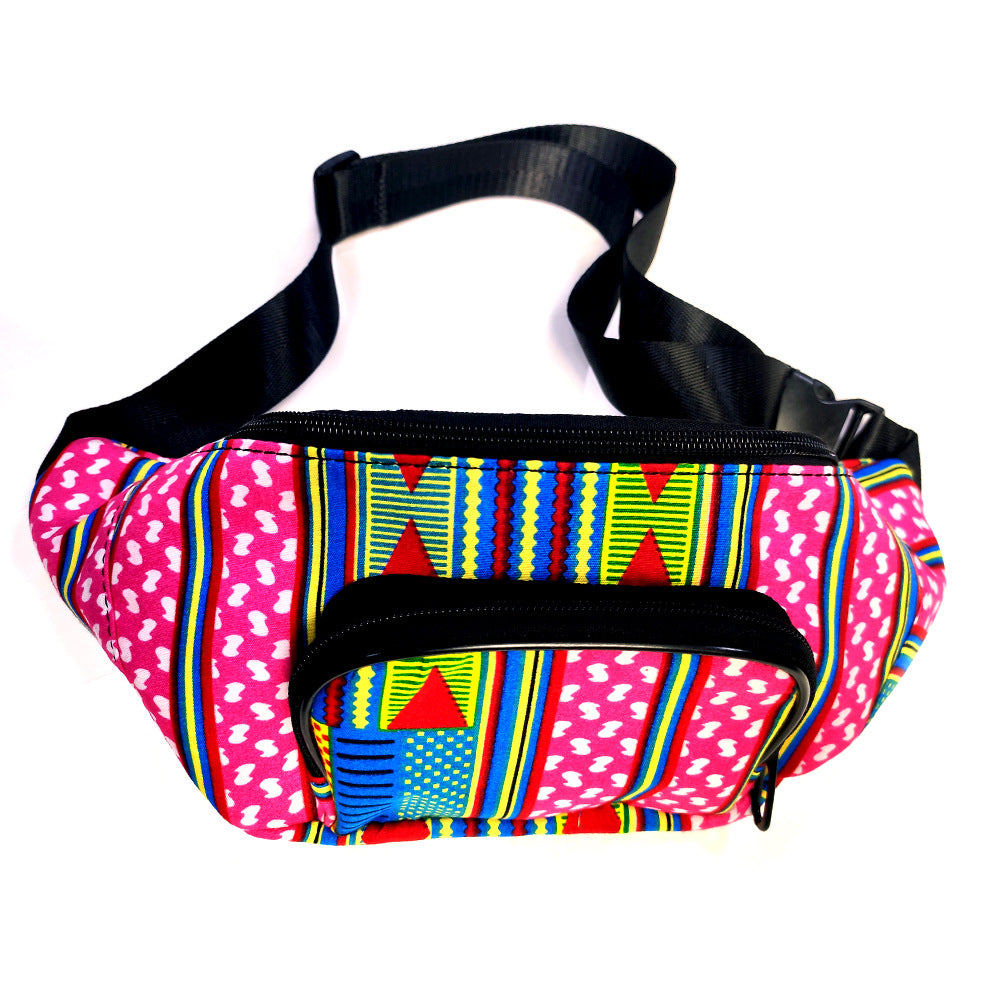 African Wax Belt Bag