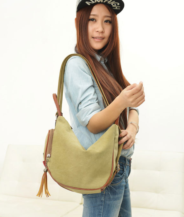 Emery Canvas Backpack