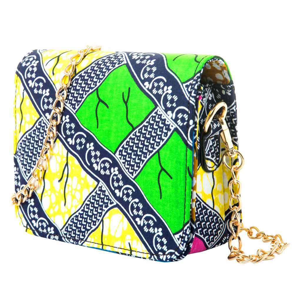 African Wax Print Bag