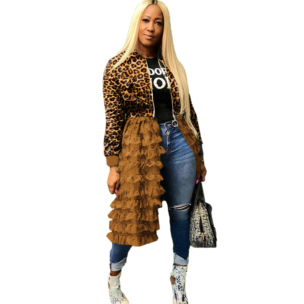 Camo Zip Jacket/Dress Hybrid (up to 3XL)