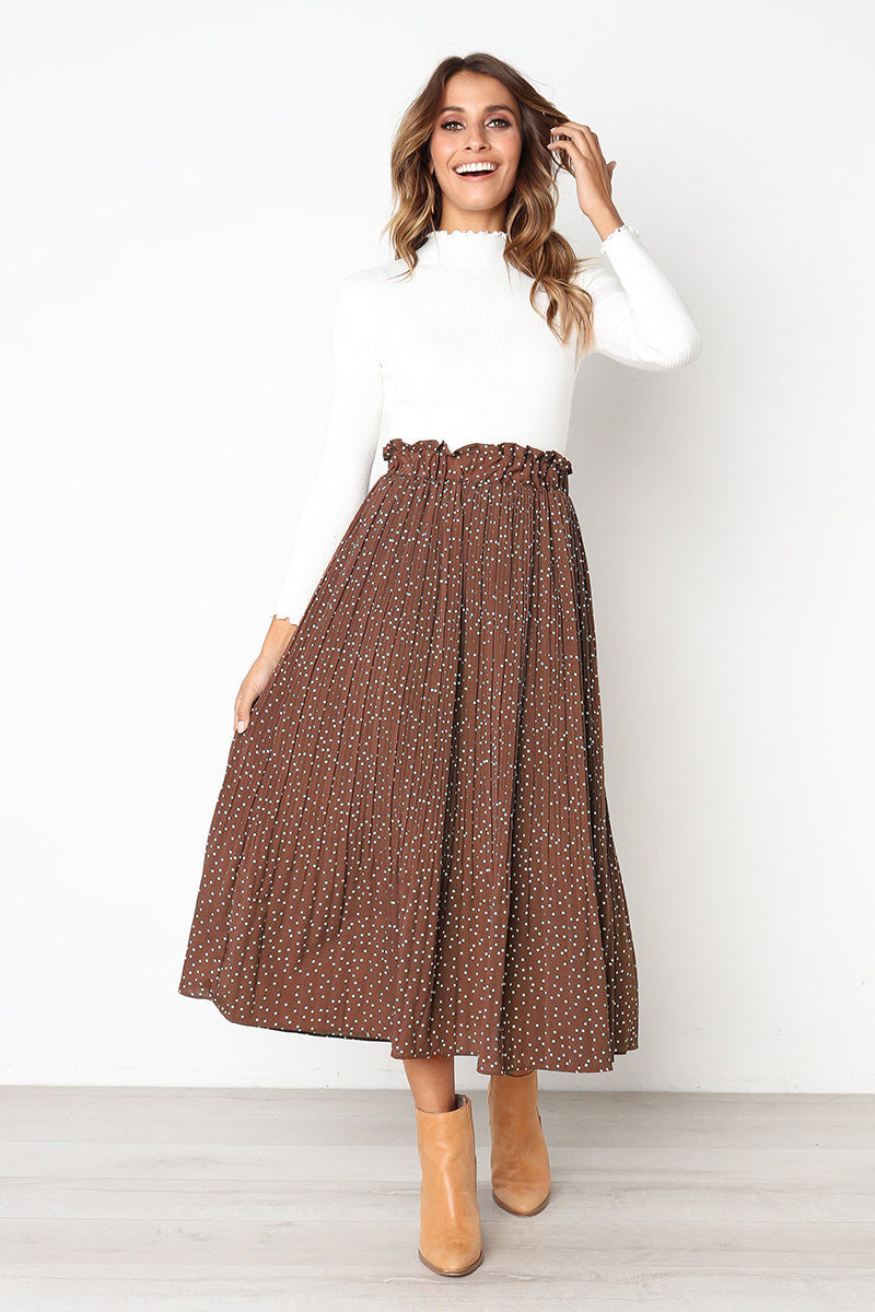 Street Hipster Pleated Skirt