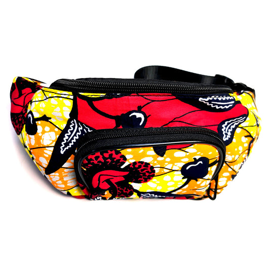African Wax Belt Bag