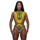 African Print Swimsuit