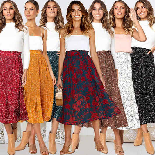 Street Hipster Pleated Skirt