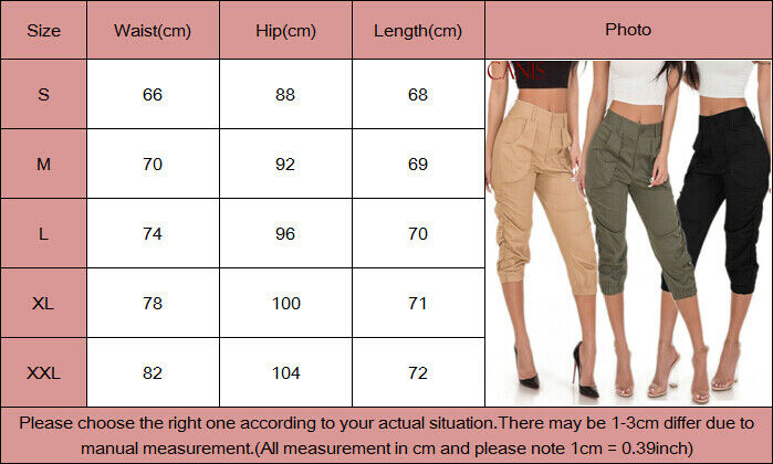 Cropped Leg Harem Pants