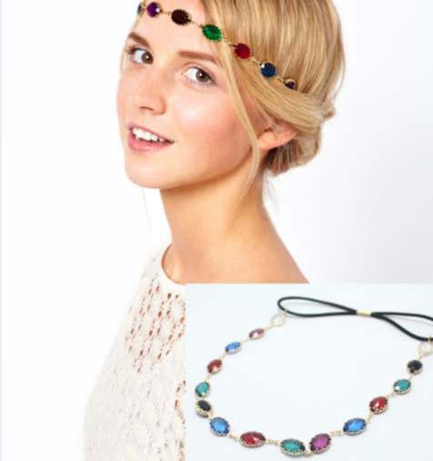 Oval Gem Hairband