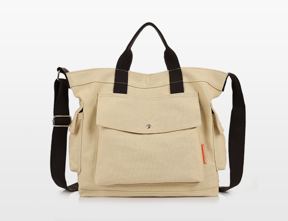 Large Capacity Canvas Shoulder Bag