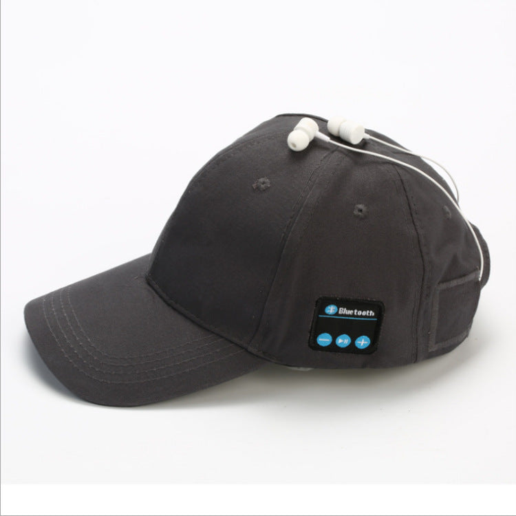 Bluetooth Listening Baseball Cap w/built in Earbuds.