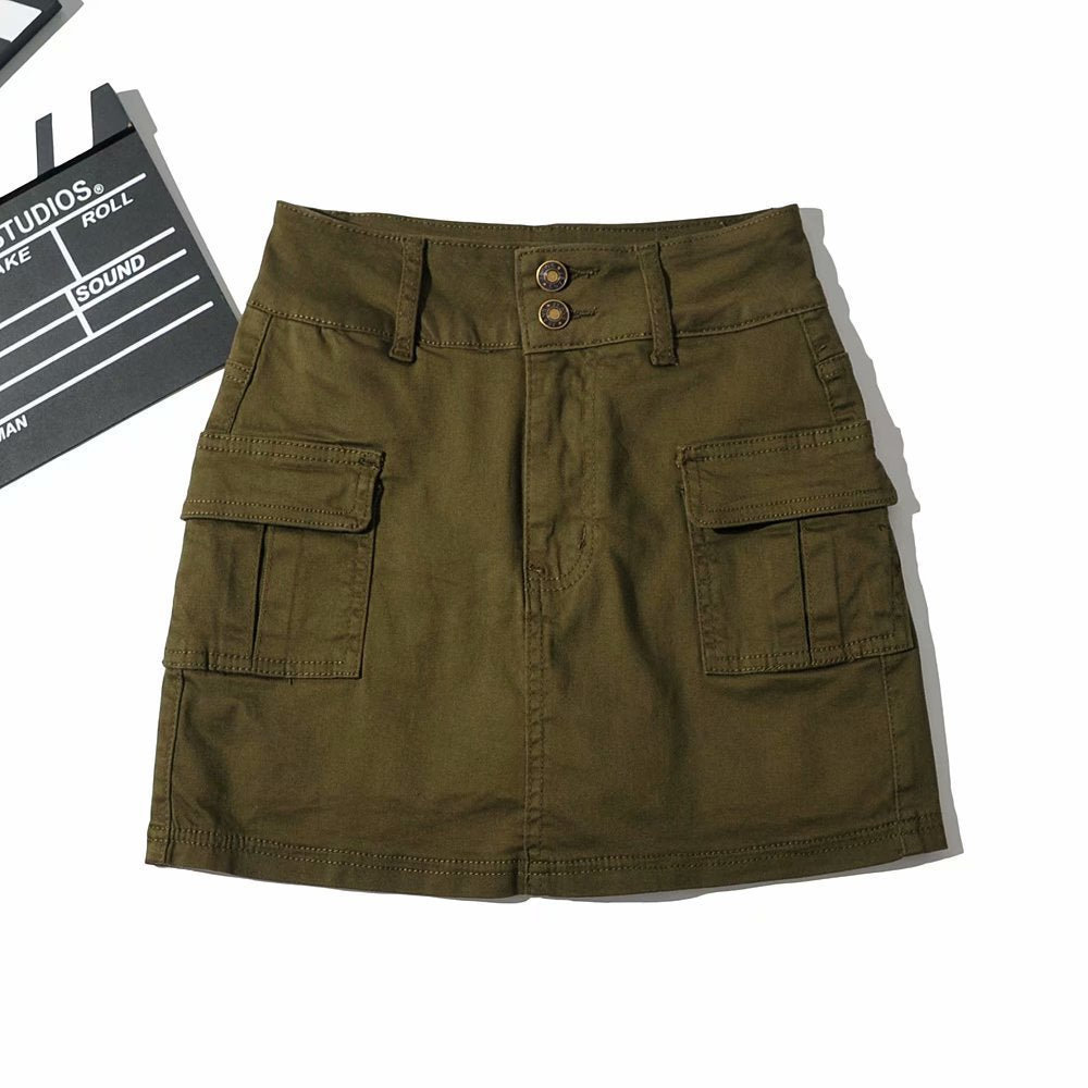 High Waist England Skirt