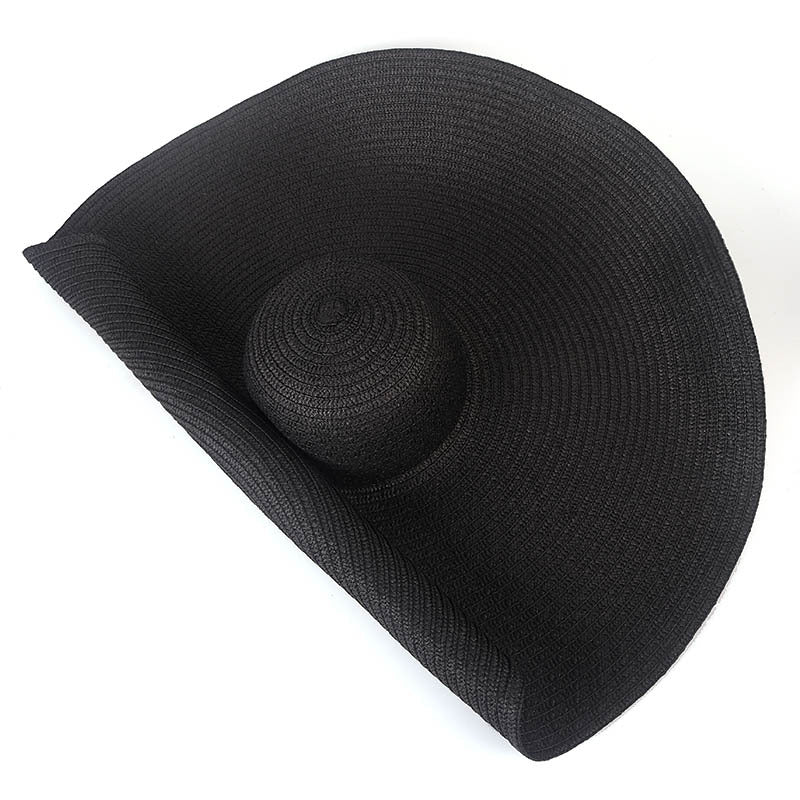 Oversized Wide Brim Straw Beach Hat