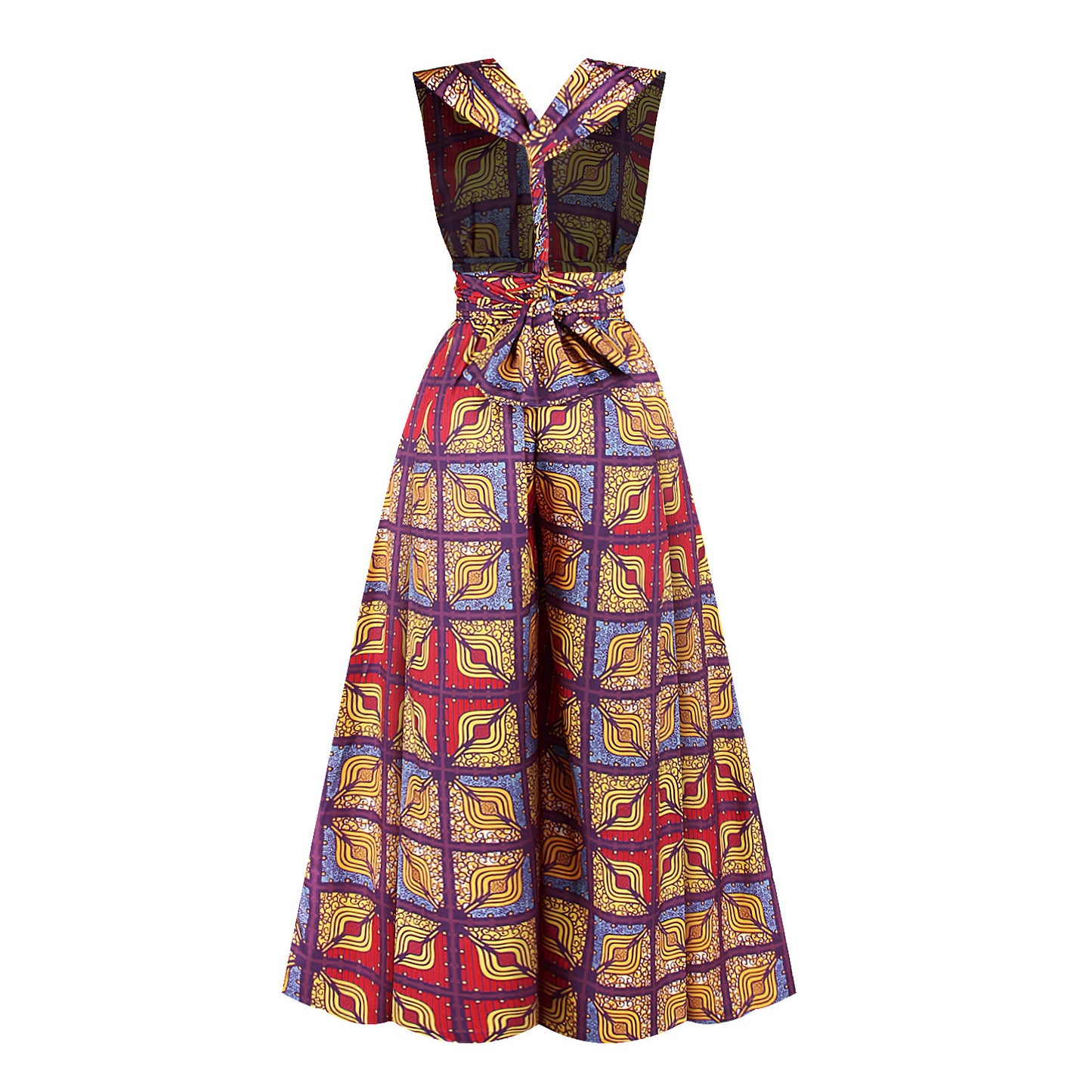 African Print Pants/Dress Jumpsuit