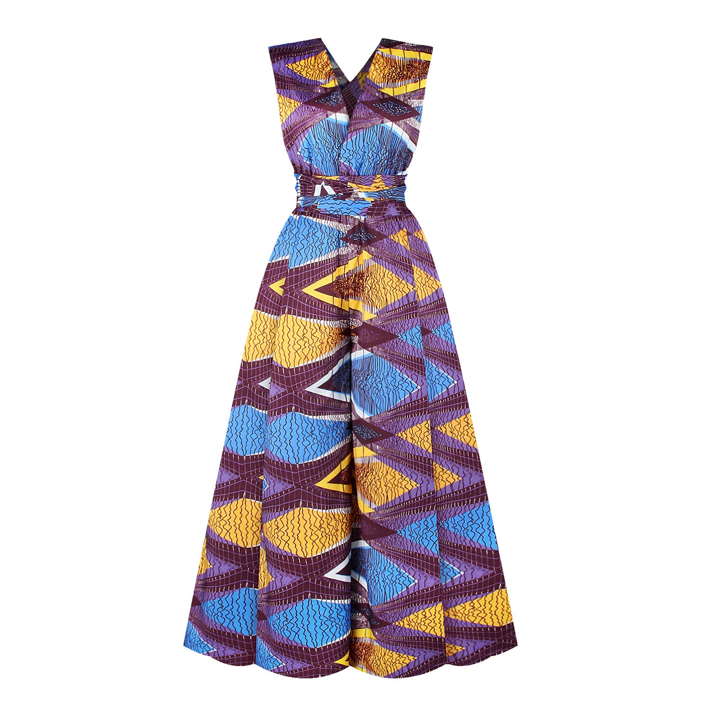 African Print Pants/Dress Jumpsuit