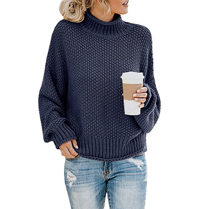 Turtleneck Knitted Sweater