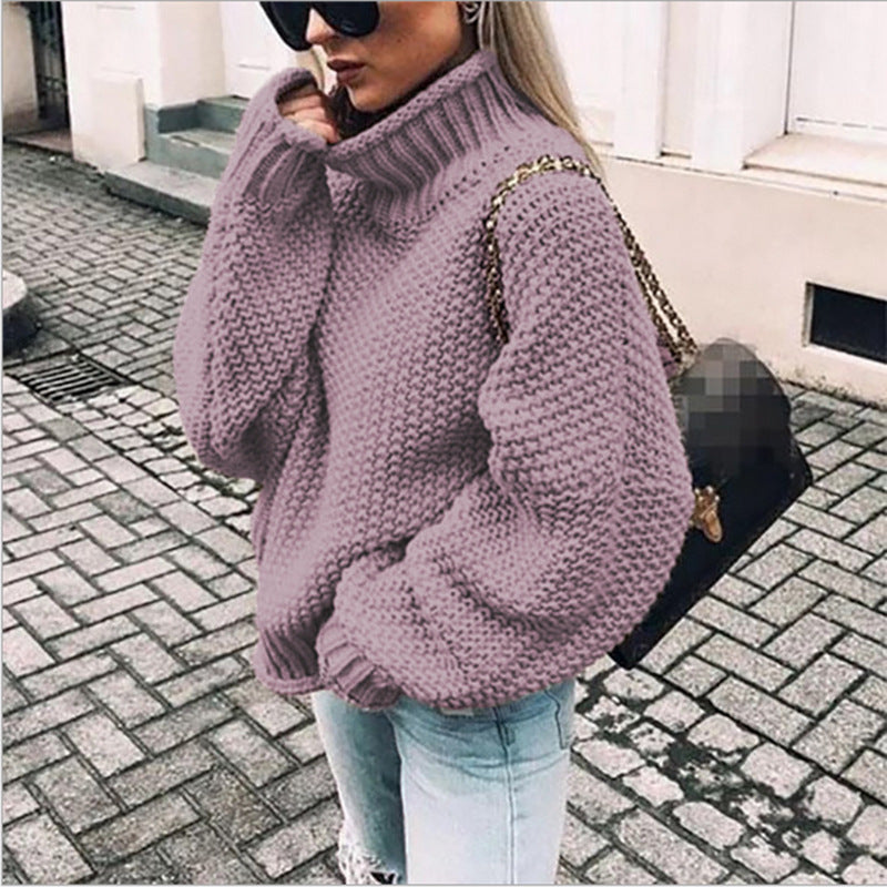 Turtleneck Knitted Sweater