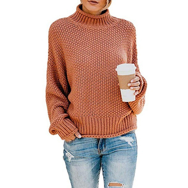 Turtleneck Knitted Sweater