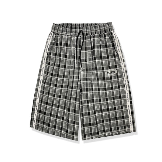 Take Risks Loose Plaid Shorts