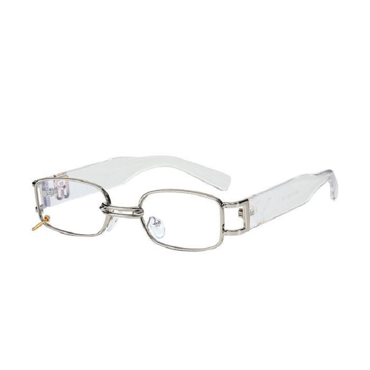 Retro Style Narrow Frame Sunglasses