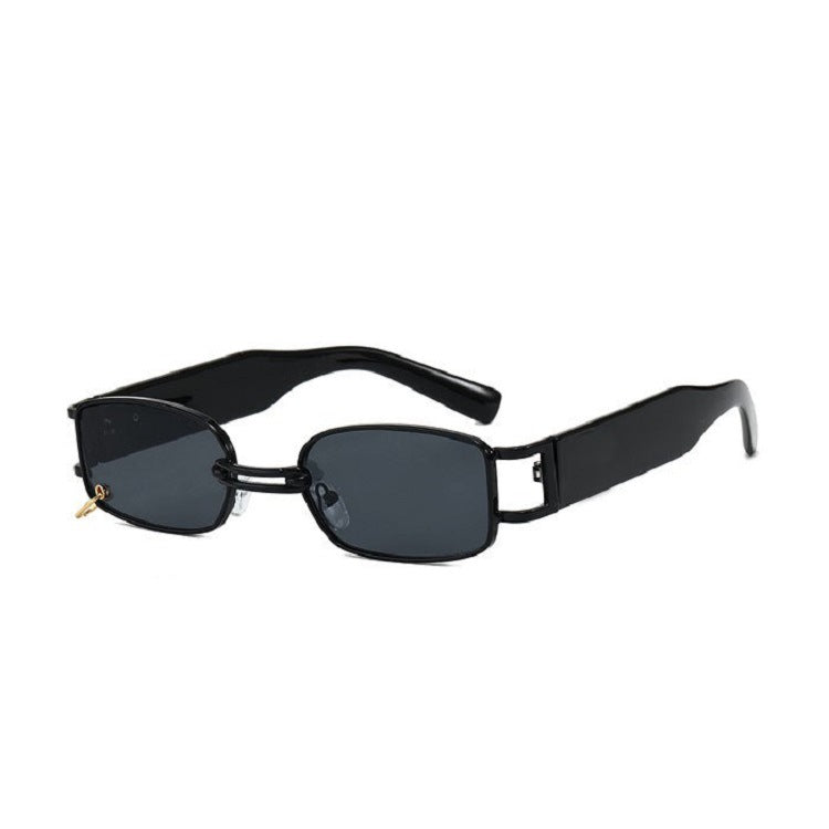 Retro Style Narrow Frame Sunglasses