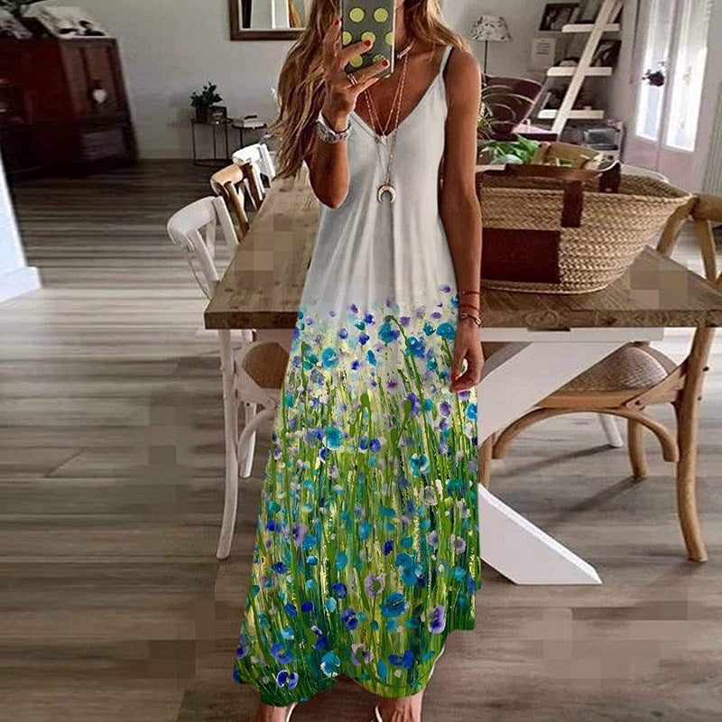 Long Floral Dress