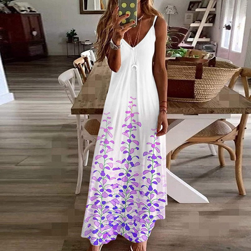 Long Floral Dress
