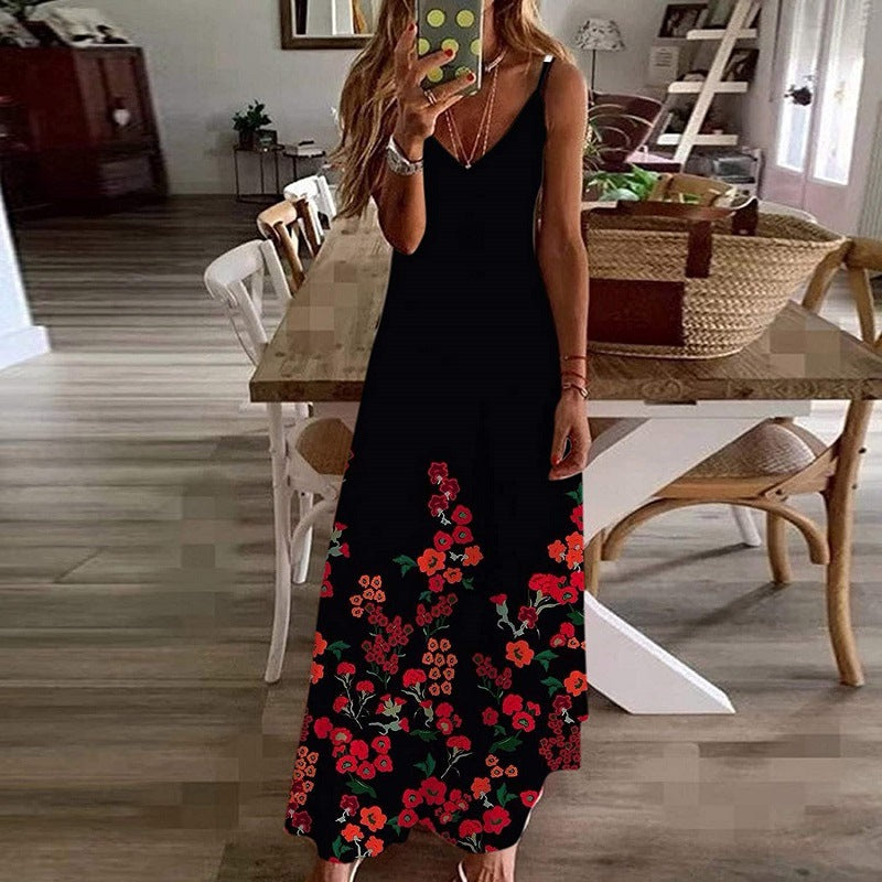 Long Floral Dress