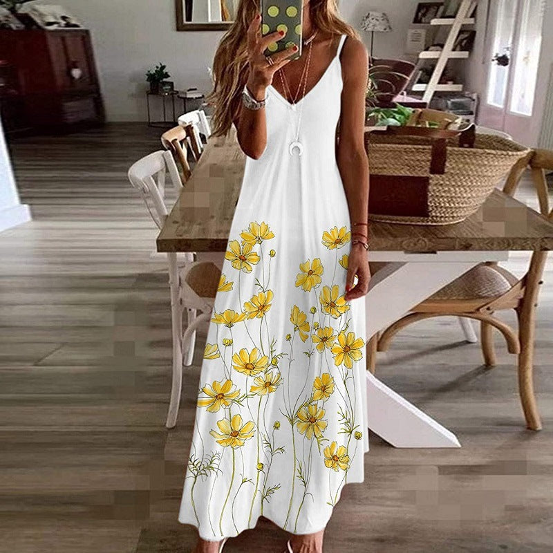 Long Floral Dress