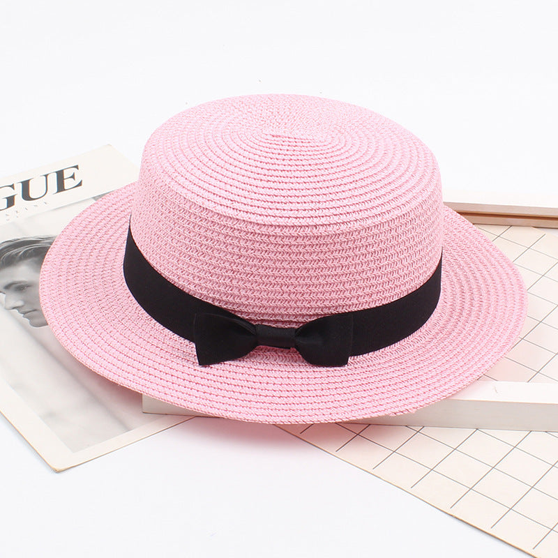 Beach Bow Straw Sun Hat