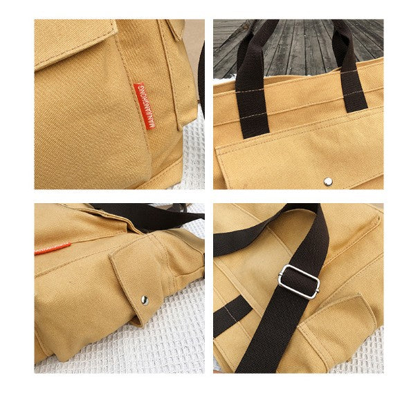 Large Capacity Canvas Shoulder Bag