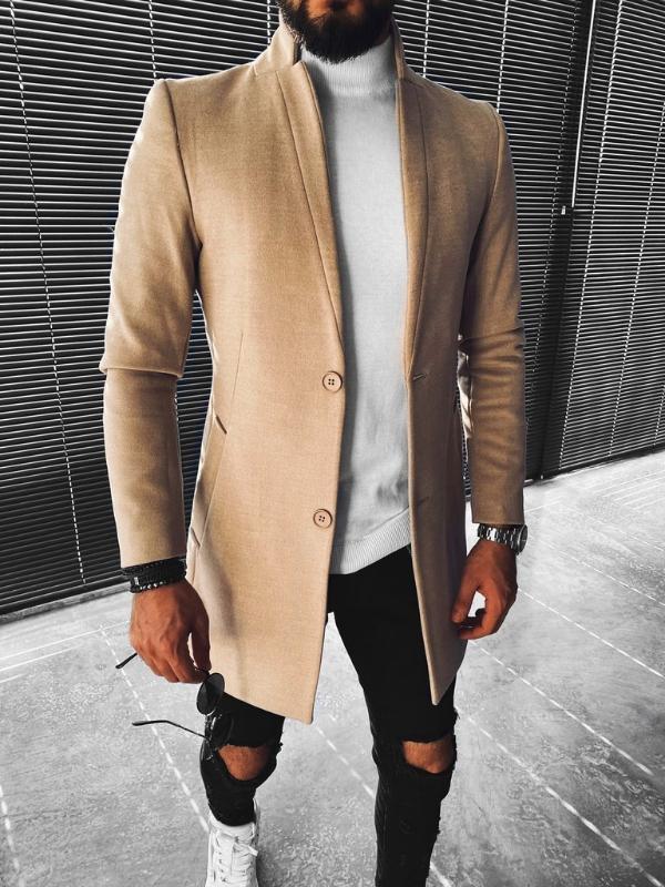 Double-Sided Woolen Blazer