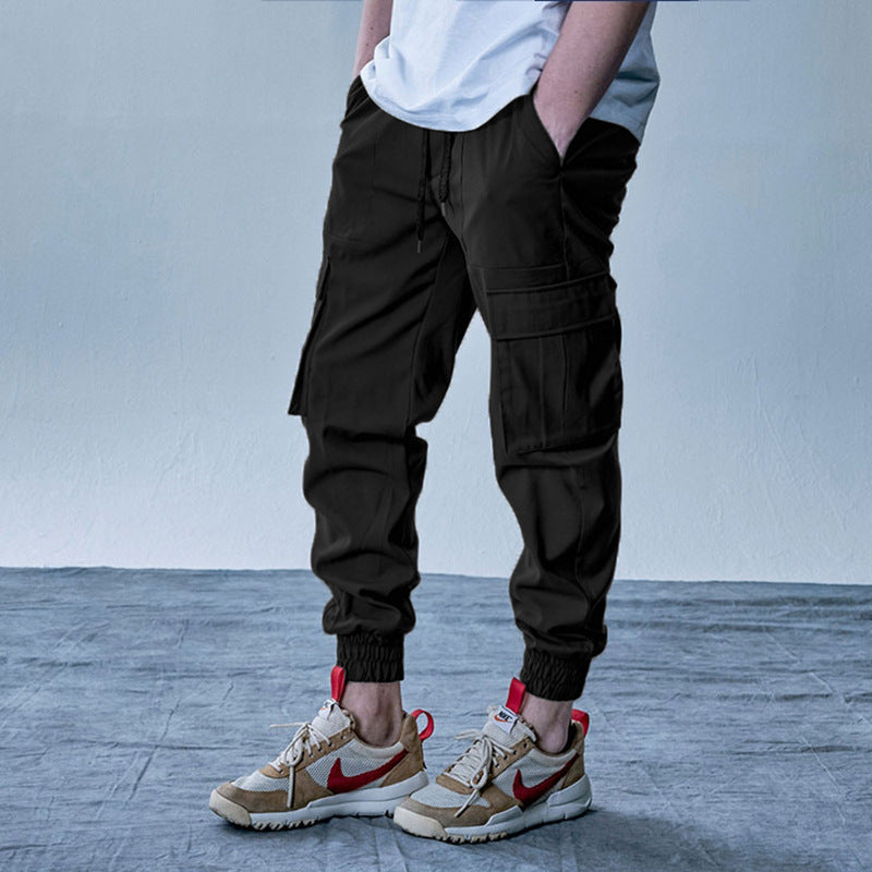 Draw String Cargo Sports Pants