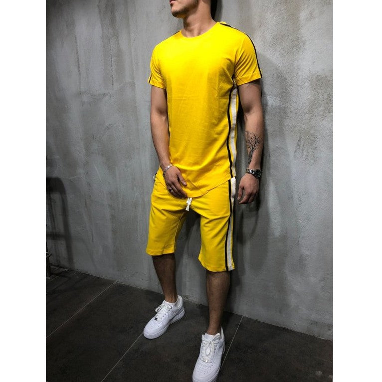 Side Striped Two Piece Activewear Set