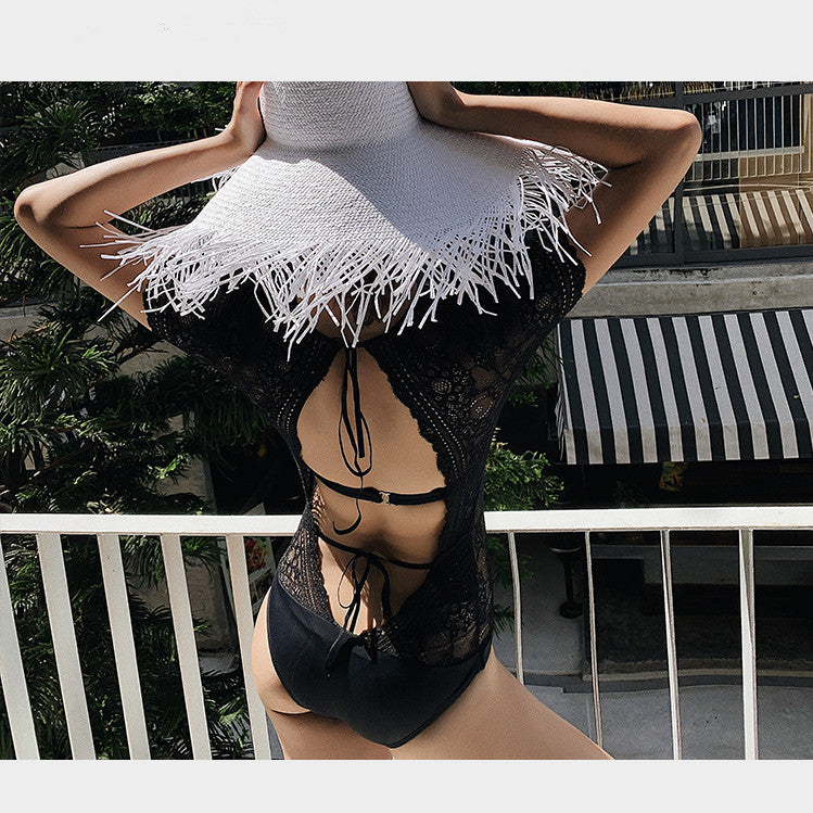 Oversized Dome Straw Beach Hat