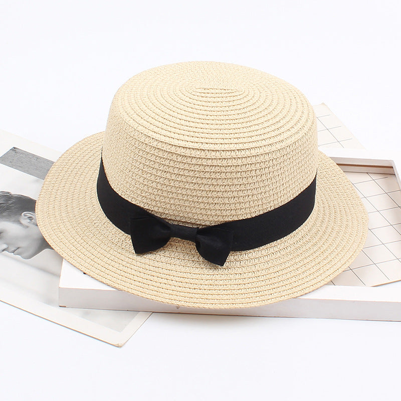 Beach Bow Straw Sun Hat