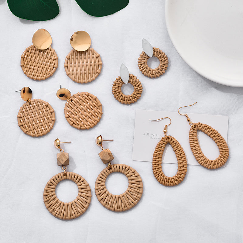 Stylish Round Earrings